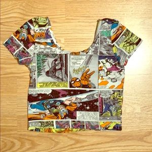 Marvel Crop Top